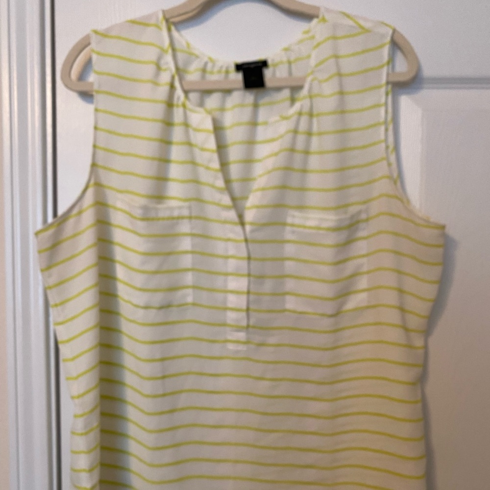 Ann Taylor sleeveless blouse